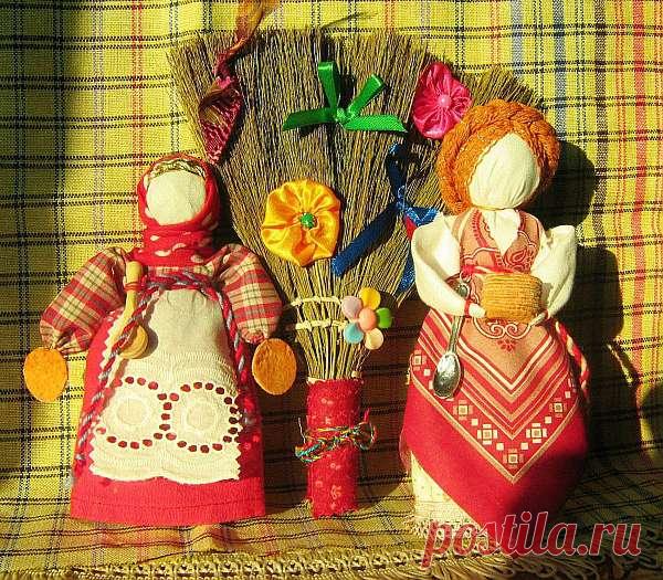 Как сделать куклу масленицу - делаем своими руками
