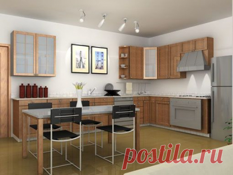 Цветовые решения для кухни — Роскошь и уют