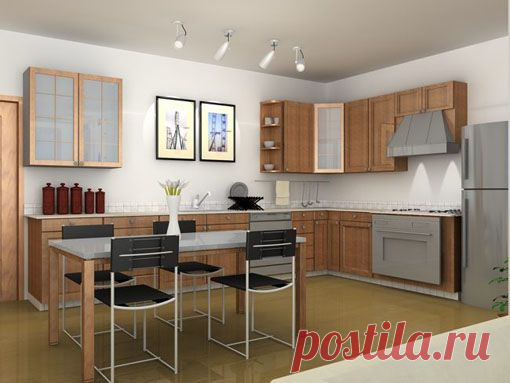 Цветовые решения для кухни — Роскошь и уют