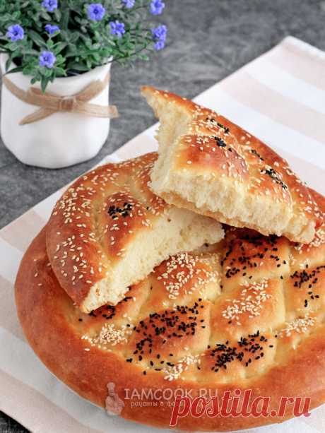 Турецкий хлеб — рецепт с фото пошагово