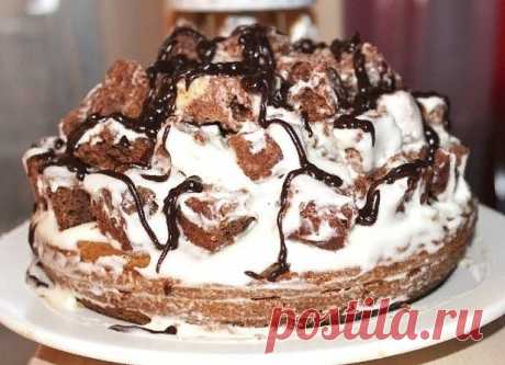 Торт, который невозможно испортить! Сочный, сладкий, красивый и невероятно простой!