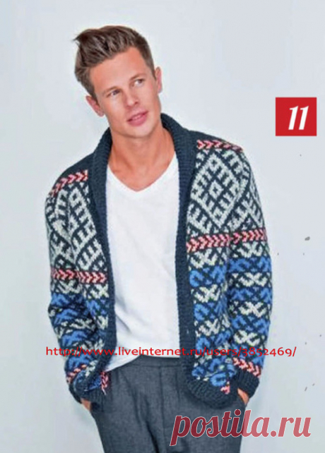 Стильный мужской жакет