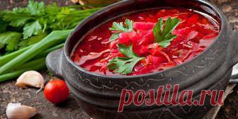 Борщ

Ингредиенты:
Картофель 2 шт
Луковица 1 шт
Морковь (небольшая) 1 шт
Кочан капусты (среднего) 1/2 шт
Свинина (мякоть) 300 г
Свекла (средняя) 1 шт
Томатная паста 2-3 ст. л.
Лавровый лист 1-2 шт
Укроп 1 пучок
Уксус 9% 1-2 ч. л.
Зубчик чеснока 1-2 шт
Сахар по вкусу
Перец черный молотый по вкусу
Соль по вкусу

Приготовление:
Мясо хорошо промыть. Порезать соломкой. Воду в кастрюле вскипятить и опустив туда мясо варить с добавлением лаврового листа и соли на медленном огне, ...