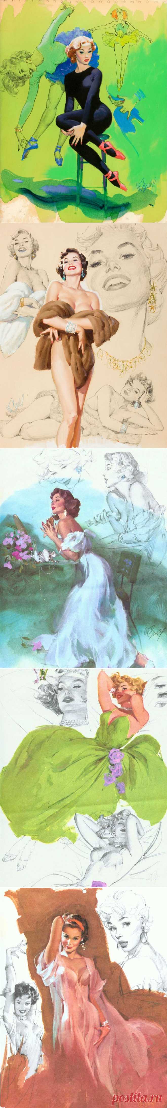 Американский художник-иллюстратор
Al Buell (1910–1996)