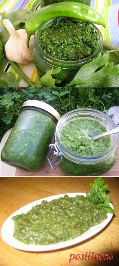 Зеленая аджика