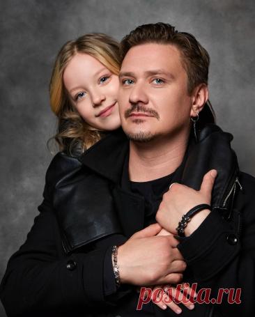 Андрей Горбачёв с дочкой