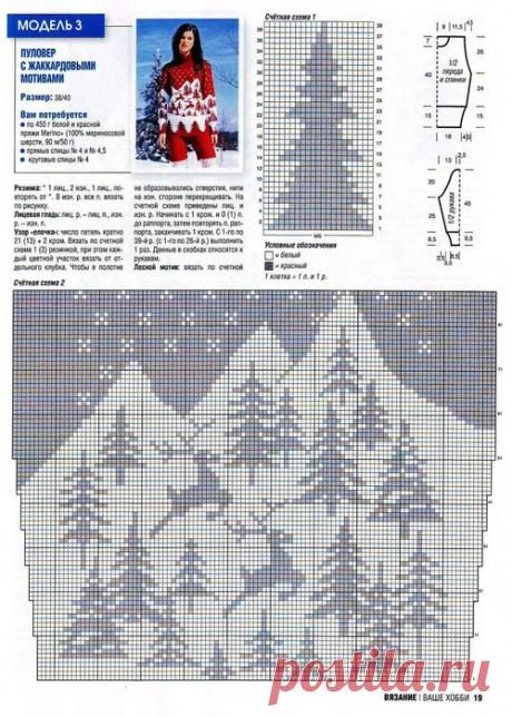 Свитерок с норвежским узором - Страна Мам