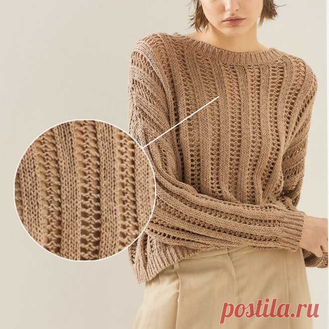 Простой ажурный узор от Бренелло Кучинелли