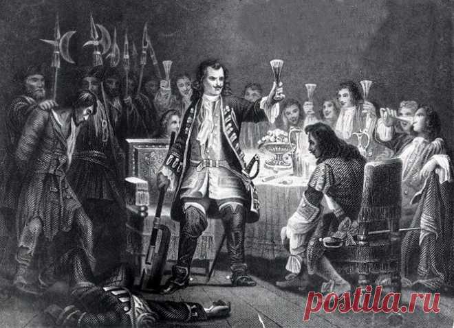 Как пил Петр I