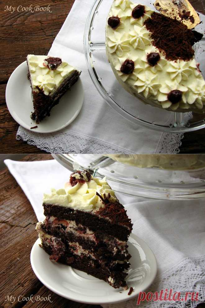 Торт Чёрный Лес (Black Forest Cake).