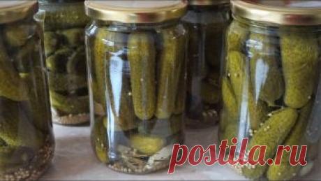 МАРИНОВАННЫЕ ОГУРЧИКИ корнишоны. Простой и удачный рецепт. Самый простой и удачный рецепт как замариновать огурцы корнишоны с горчицей на зиму. Проверено годами использования. ****************************************...
