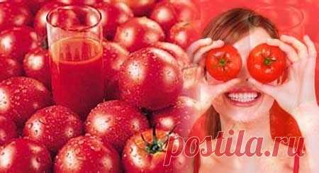 Томатная маска ликвидирует последствия неровного загара