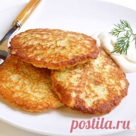 Драники (картофельные оладьи)
