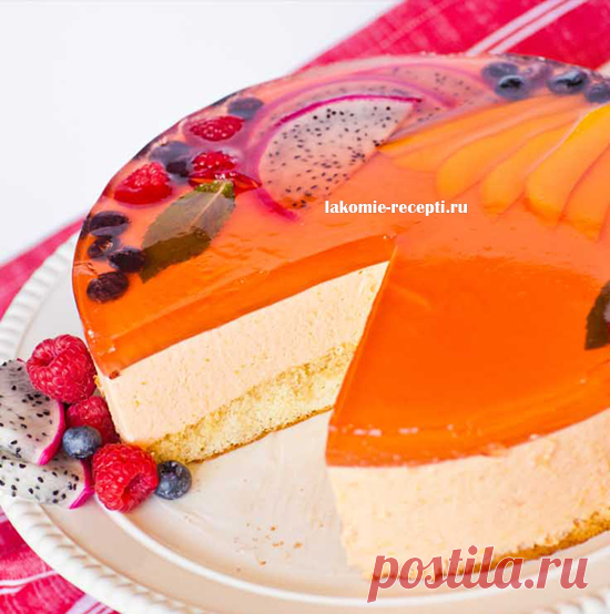 Муссовый торт с манго