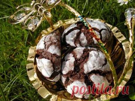 Шоколадные печенья “Трюфель” – AzeriFood.Com