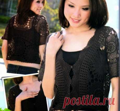 Irish crochet &: Lace jacket