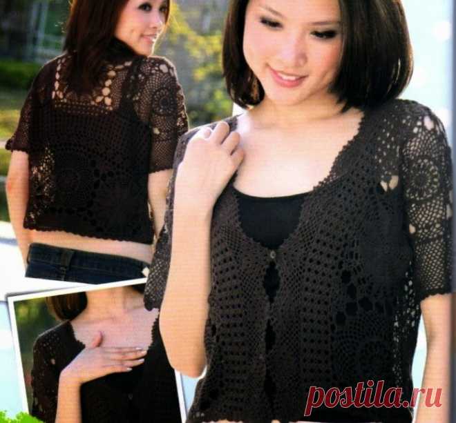 Irish crochet &: Lace jacket