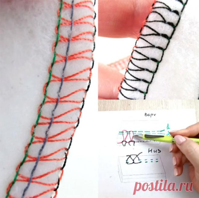 Настройка строчки на оверлоке (Шитье и крой) – Журнал Вдохновение Рукодельницы