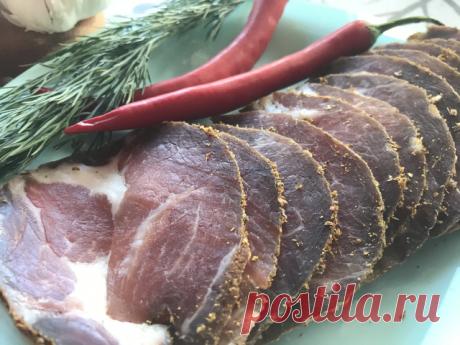 Коппа (вяленая свинина), вкуснее колбасы, быстрее хамона
