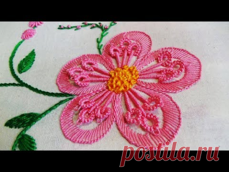Hand Embroidery: Brazilian Embroidery