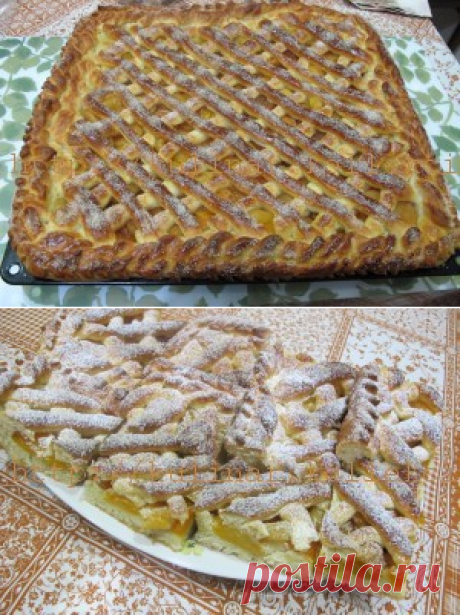 Пирог с курагой | Кулинария своими руками