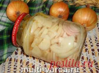 Маринованный лук на зиму