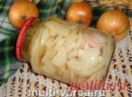 Маринованный лук на зиму