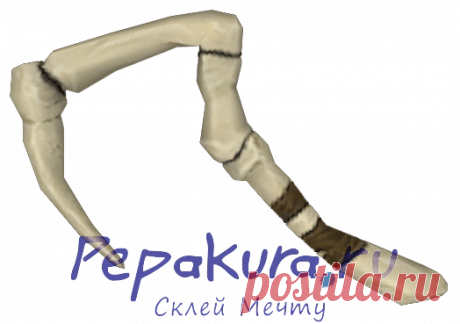 Хук Пуджа из бумаги | Pepakura