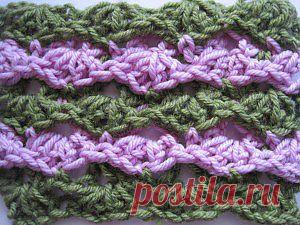 Вязание крючком  »Архив блога», как вязание крючком: Разноцветные Швы Часть 4 - вязания крючком, Учебники и новости