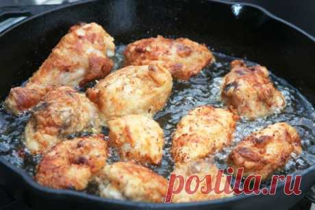 Как жарить курицу на сковороде: быстрый и вкусный рецепт приготовления - FB.ru