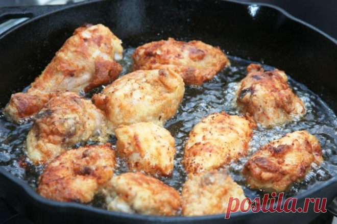 Как жарить курицу на сковороде: быстрый и вкусный рецепт приготовления - FB.ru