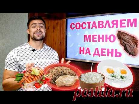 Питание для похудения. Как составить меню на день?