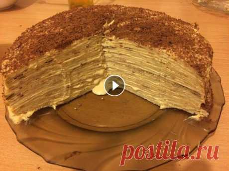 Вкуснейший блинный торт к масленице. Делается легко и быстро, а результат Вас очень порадует.При сборке торта смазывайте каждый блин кремом. Вообще на...
