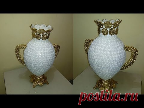 florero elegante, fácil y con un globo - Easy, decorative and elegant flower