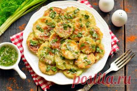 Жареные кабачки по-белорусски – рецепт с фото