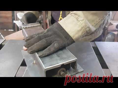 Тиски из профильной трубы/bench vise from a profile pipe