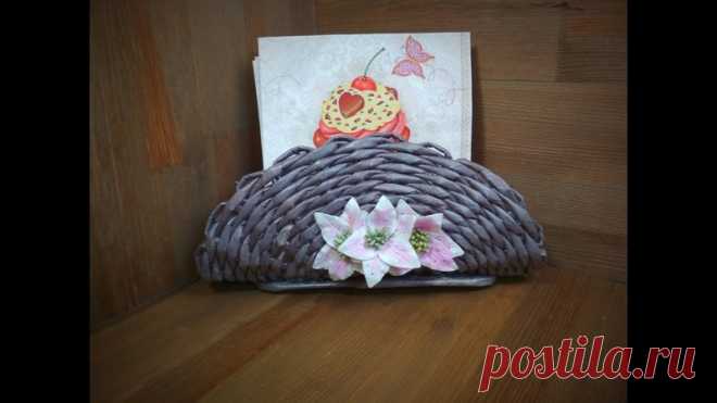 Как сделать салфетницу своими руками?!