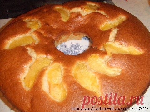 ПЕРСИКОВЫЙ КЕКС