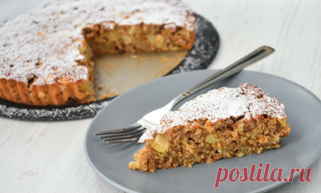 Пирог Много Яблок: овсянка раскрывает все вкусы