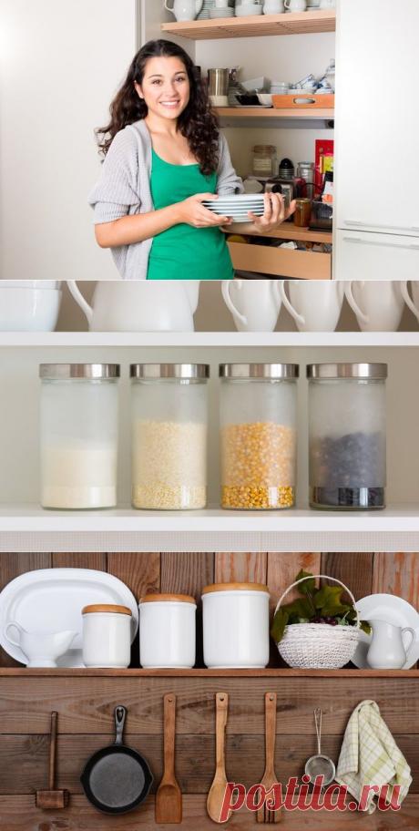 Как быстро навести порядок в кухонном шкафу: 7 советов - KitchenMag.ru