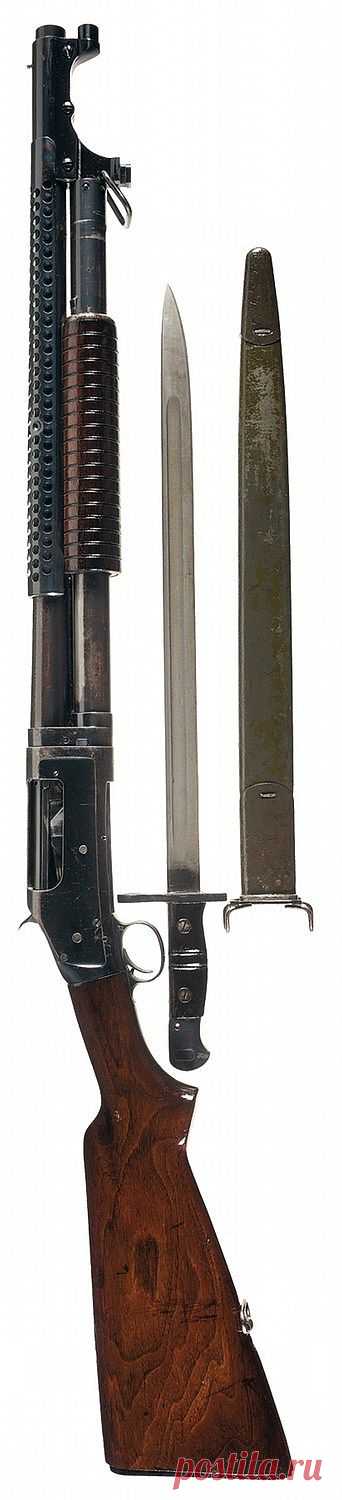Winchester M1897 Trench Gun. You gotta love a ... | Weapons & 2nd Ame…