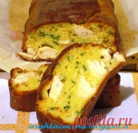 irushkacucina: ЗАКУСОЧНЫЙ КЕКС С КУРИЦЕЙ