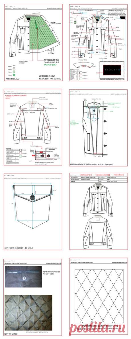 Detailed "Tech Pack" | Эскиз технический~1