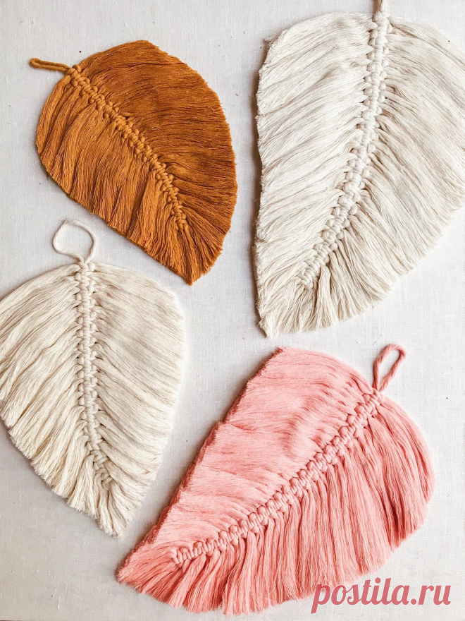 DIY Macrame Feathers – Honestly WTF
