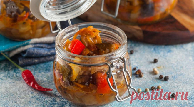 Самая вкусная баклажанная икра (на зиму).