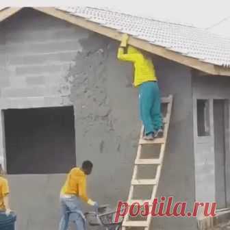 Бывший баскетболист на стройке