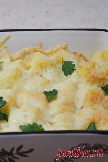 картофель запеченный с сыром