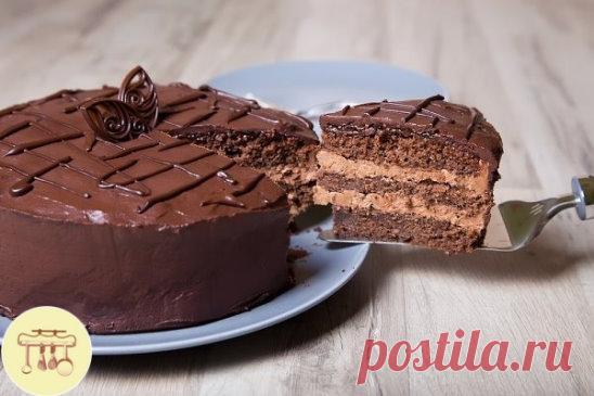 Быстрый шоколадный торт      
#десерт