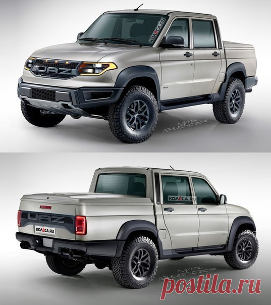 УАЗ в стиле Ford F-150 Raptor