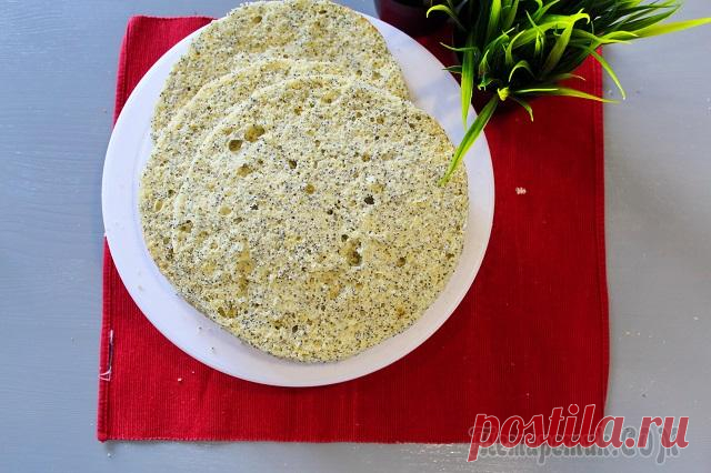 Маковый бисквит